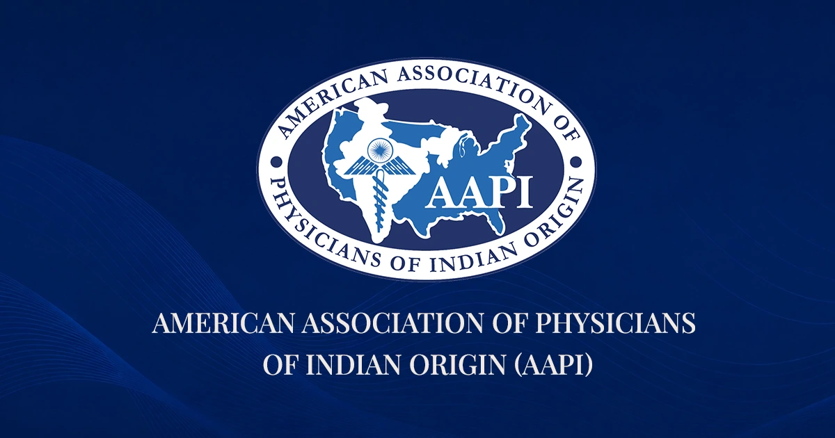 American Association of Physicians of Indian Origin website preview